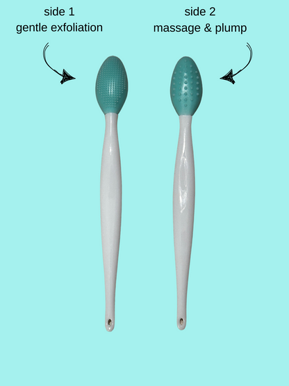Dual-Sided Silicone Lip Scrubber - 6 Color Options!