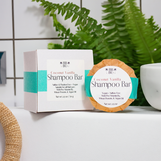 Coconut Vanilla Shampoo Bar